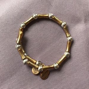 Alex and Ani Beaded Wrap Bracelet